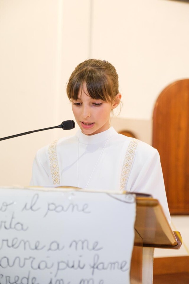 Servizio fotografico prima comunione