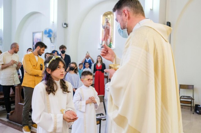 Servizio fotografico prima comunione