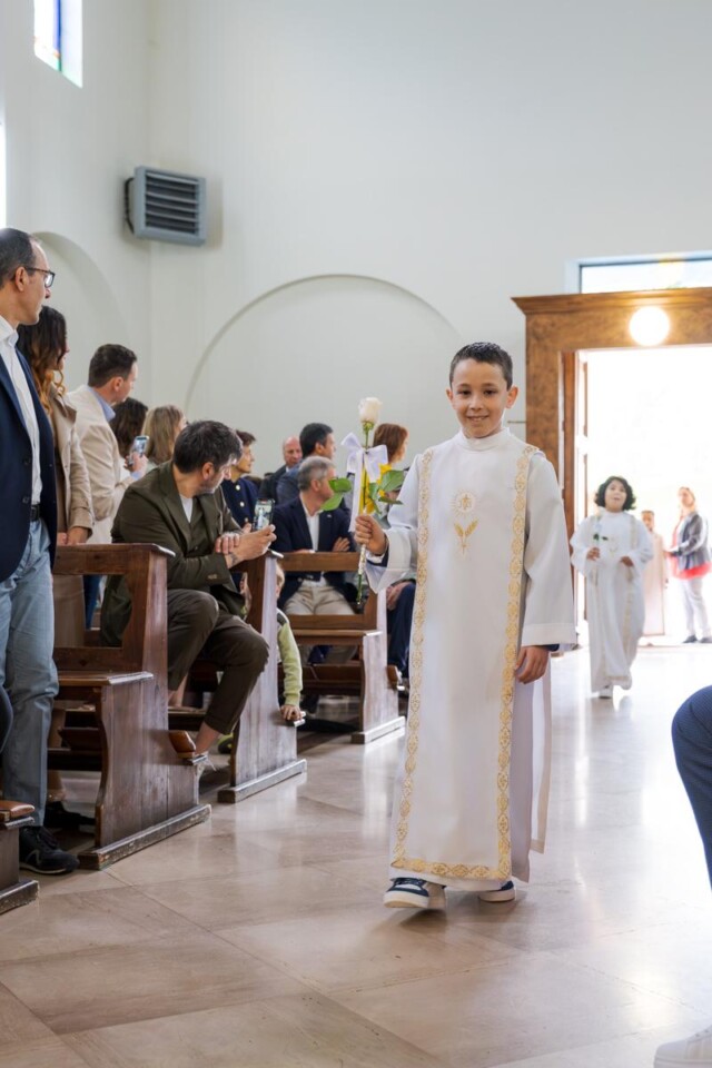 Servizio fotografico prima comunione