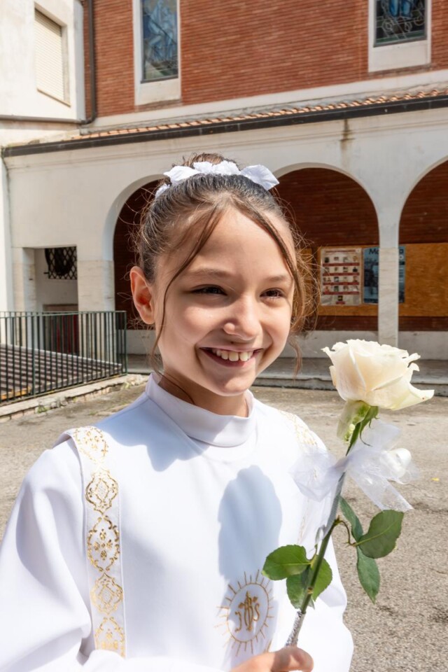Servizio fotografico prima comunione