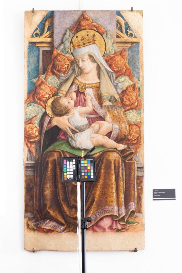 riproduzione pale Crivelli