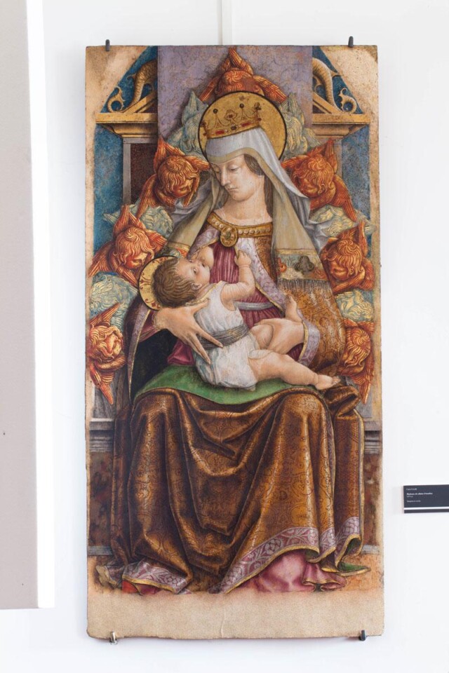 riproduzione pale Crivelli