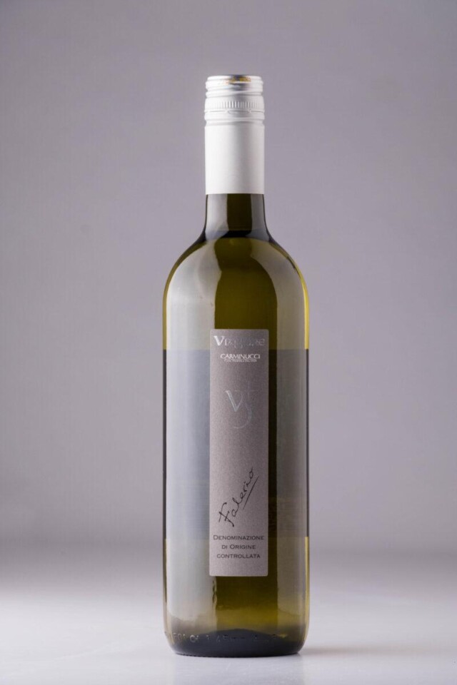 bottiglie di vino su sfondo bianco